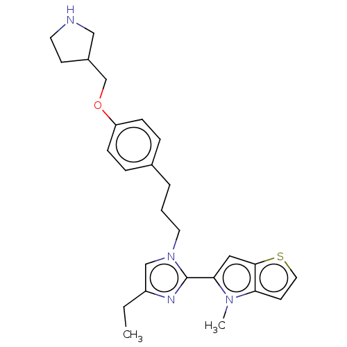 Chemical structure of BindingDB Monomer ID 50540653