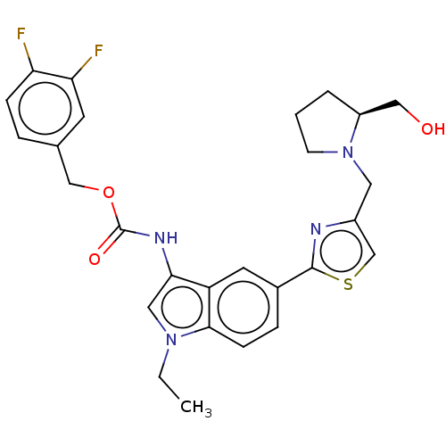 Chemical structure of BindingDB Monomer ID 50540866