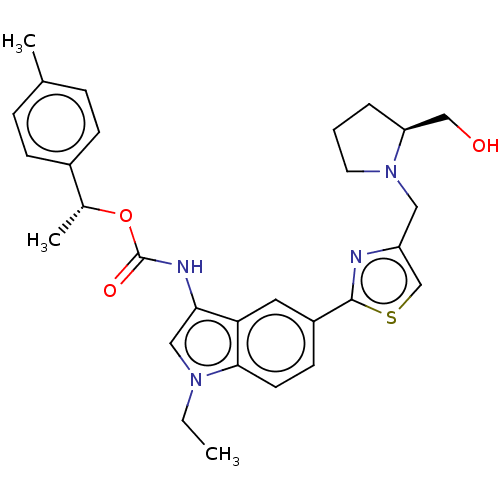 Chemical structure of BindingDB Monomer ID 50540870