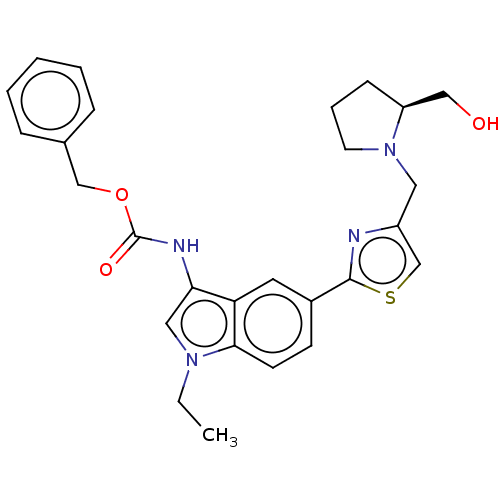 Chemical structure of BindingDB Monomer ID 50540871