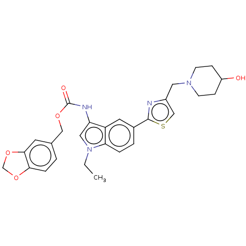 Chemical structure of BindingDB Monomer ID 50540873
