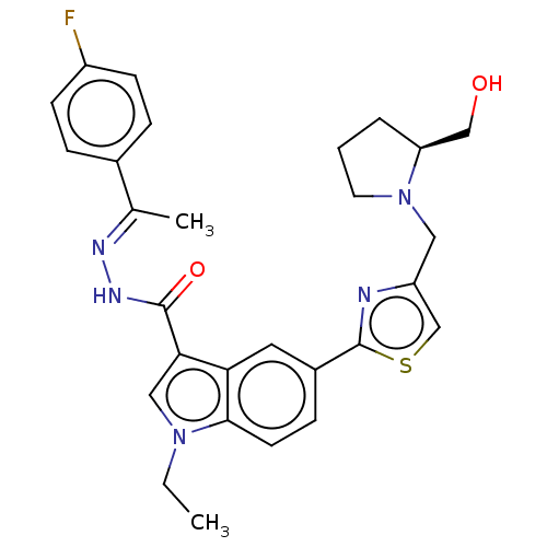 Chemical structure of BindingDB Monomer ID 50540884