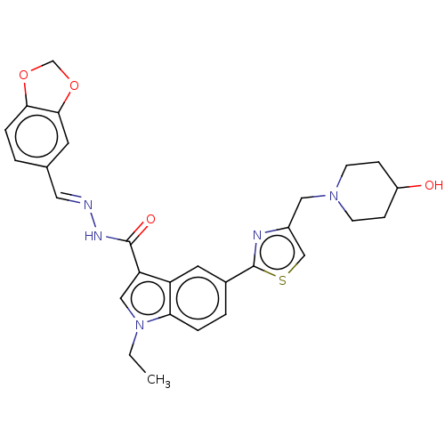 Chemical structure of BindingDB Monomer ID 50540886
