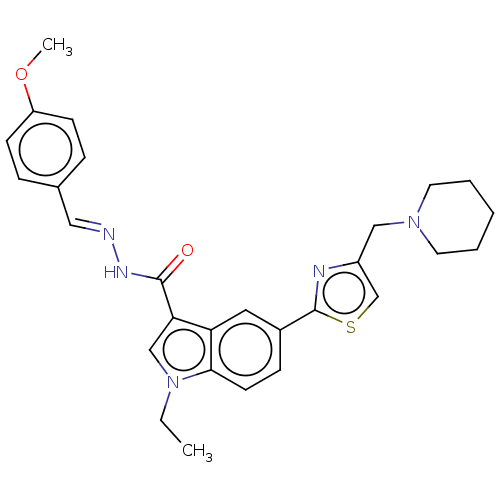 Chemical structure of BindingDB Monomer ID 50540905