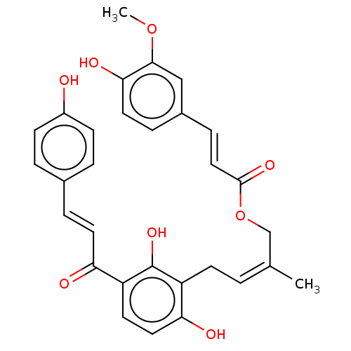 Chemical structure of BindingDB Monomer ID 50541033