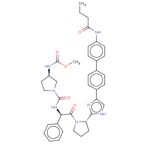 Chemical structure of BindingDB Monomer ID 50541255