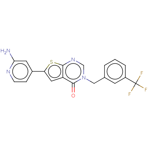 Chemical structure of BindingDB Monomer ID 50541291