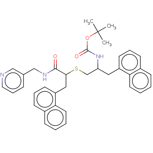 Chemical structure of BindingDB Monomer ID 50541361