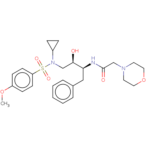 Chemical structure of BindingDB Monomer ID 50541384