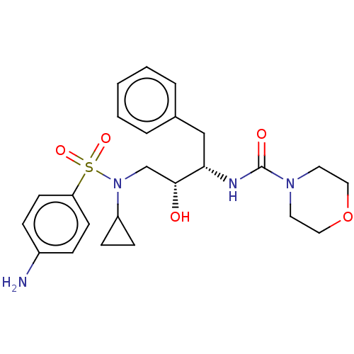 Chemical structure of BindingDB Monomer ID 50541391