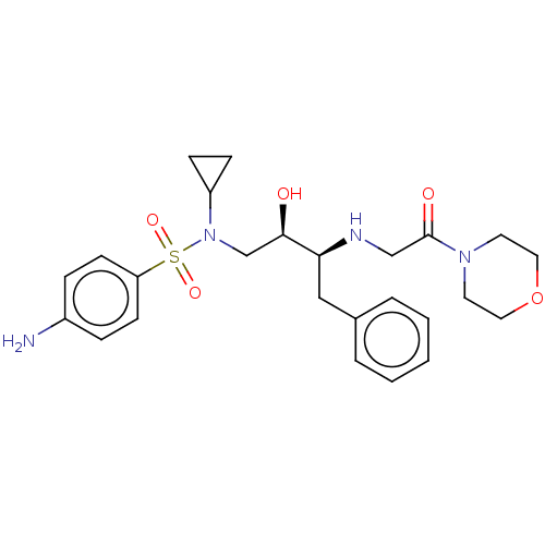Chemical structure of BindingDB Monomer ID 50541395