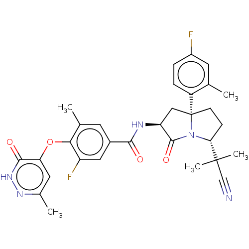 Chemical structure of BindingDB Monomer ID 50541408