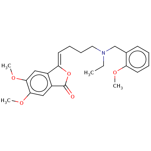 Chemical structure of BindingDB Monomer ID 50541422