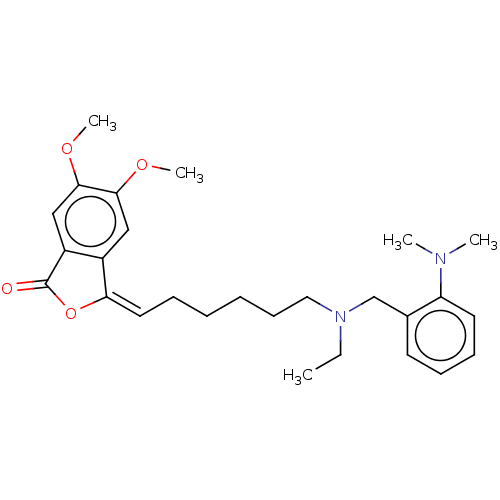 Chemical structure of BindingDB Monomer ID 50541437