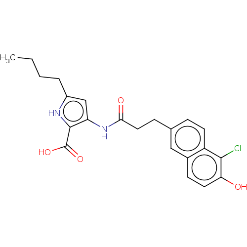 Chemical structure of BindingDB Monomer ID 50541471