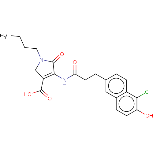 Chemical structure of BindingDB Monomer ID 50541474