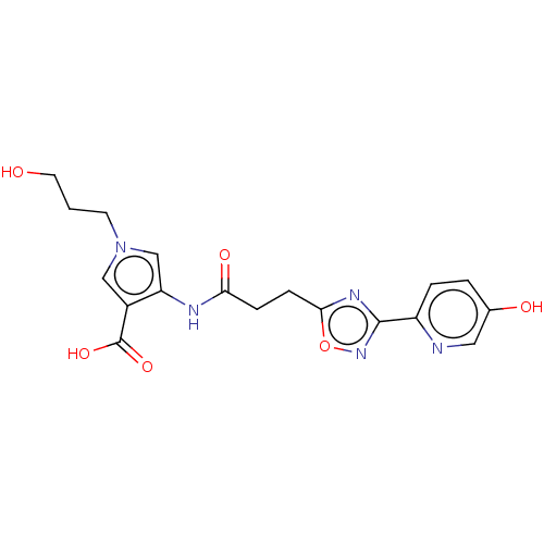Chemical structure of BindingDB Monomer ID 50541482