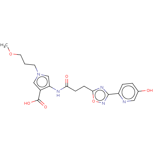 Chemical structure of BindingDB Monomer ID 50541483