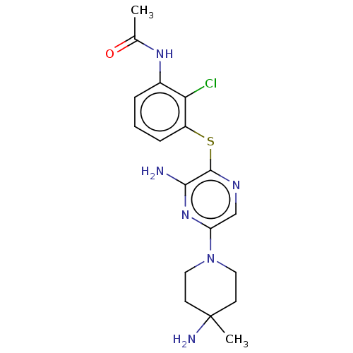 Chemical structure of BindingDB Monomer ID 50541575