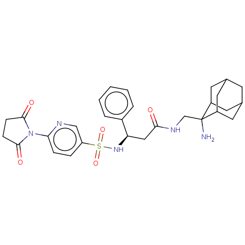 Chemical structure of BindingDB Monomer ID 50541795