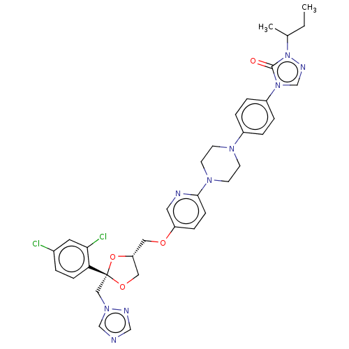 Chemical structure of BindingDB Monomer ID 50541822