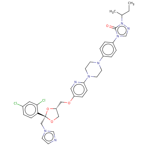 Chemical structure of BindingDB Monomer ID 50541823