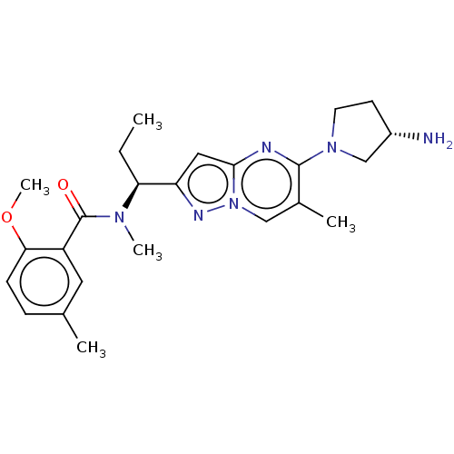 Chemical structure of BindingDB Monomer ID 50541840