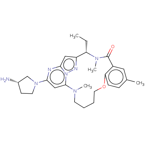 Chemical structure of BindingDB Monomer ID 50541842