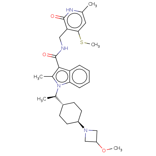 Chemical structure of BindingDB Monomer ID 50541907