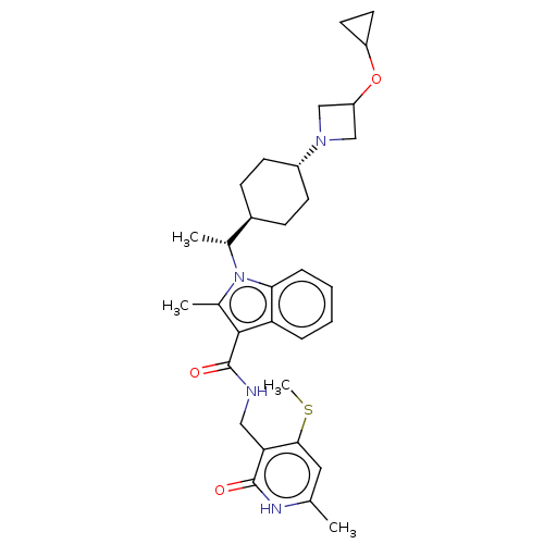 Chemical structure of BindingDB Monomer ID 50541910