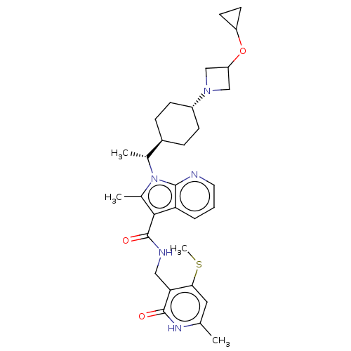 Chemical structure of BindingDB Monomer ID 50541911