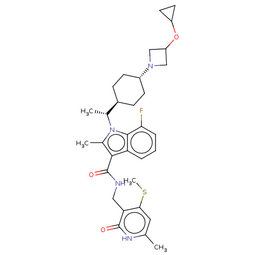 Chemical structure of BindingDB Monomer ID 50541912