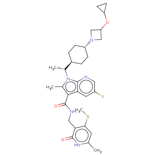 Chemical structure of BindingDB Monomer ID 50541915
