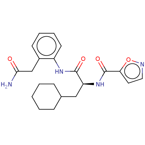 Chemical structure of BindingDB Monomer ID 50542033