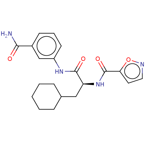 Chemical structure of BindingDB Monomer ID 50542034