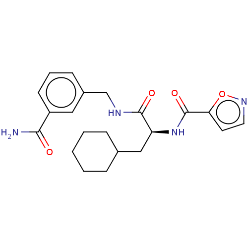 Chemical structure of BindingDB Monomer ID 50542035
