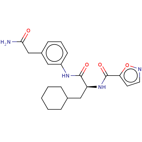 Chemical structure of BindingDB Monomer ID 50542036