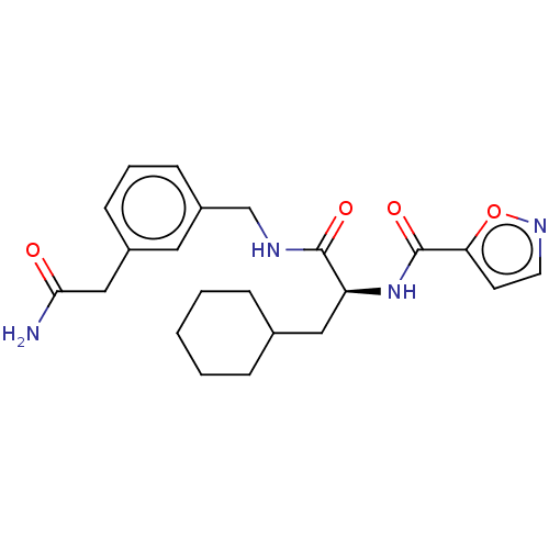 Chemical structure of BindingDB Monomer ID 50542037