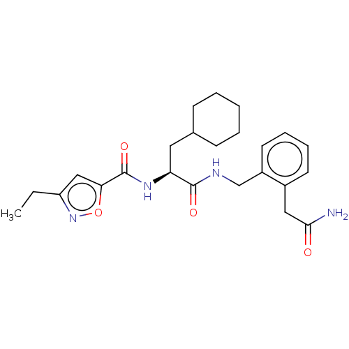 Chemical structure of BindingDB Monomer ID 50542039