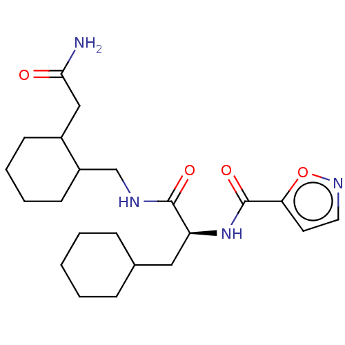 Chemical structure of BindingDB Monomer ID 50542041