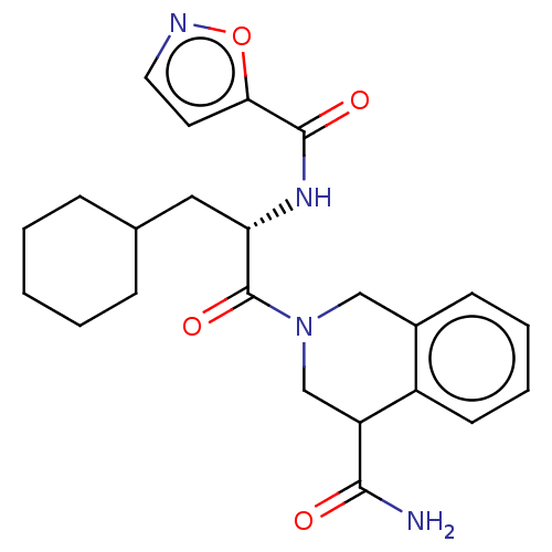 Chemical structure of BindingDB Monomer ID 50542043