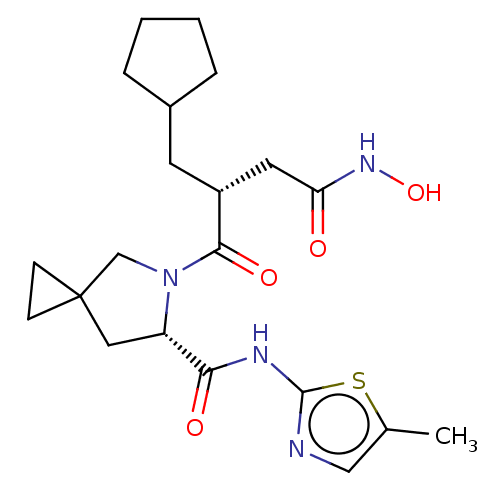 Chemical structure of BindingDB Monomer ID 50542135