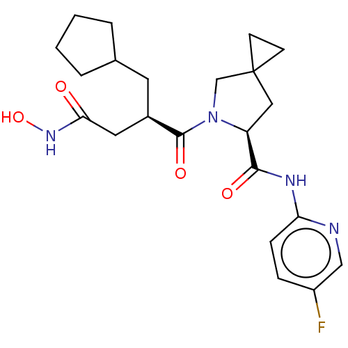 Chemical structure of BindingDB Monomer ID 50542136