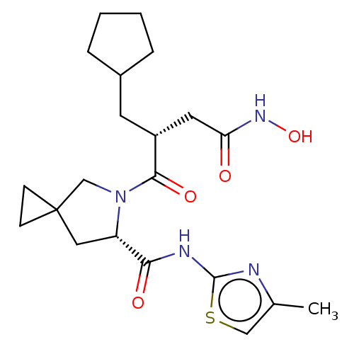Chemical structure of BindingDB Monomer ID 50542142