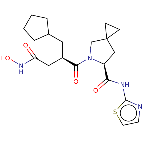 Chemical structure of BindingDB Monomer ID 50542143