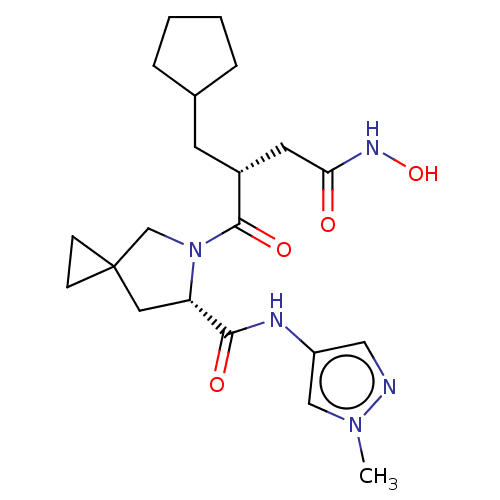 Chemical structure of BindingDB Monomer ID 50542145