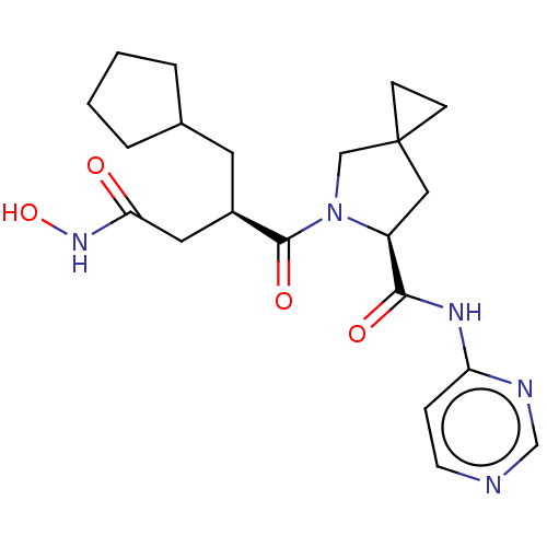 Chemical structure of BindingDB Monomer ID 50542146