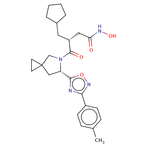 Chemical structure of BindingDB Monomer ID 50542156