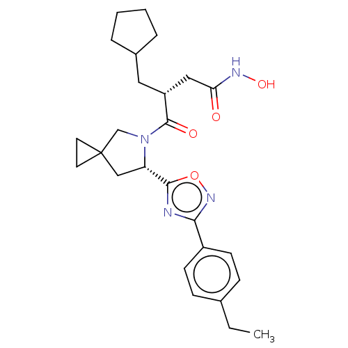 Chemical structure of BindingDB Monomer ID 50542157
