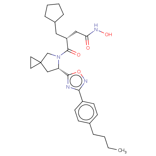 Chemical structure of BindingDB Monomer ID 50542158